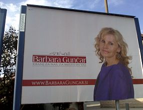 Barbara Gunčar, kandidatka za županjo Kranja
