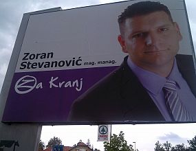 Zoran Stevanović, kandidat za župana Kranja