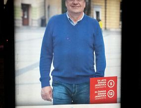 Zoran Janković, kandidat za župana Ljubljane, aktualni župan