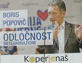 Boris Popovič, kandidat za župana Kopra, aktualni župan