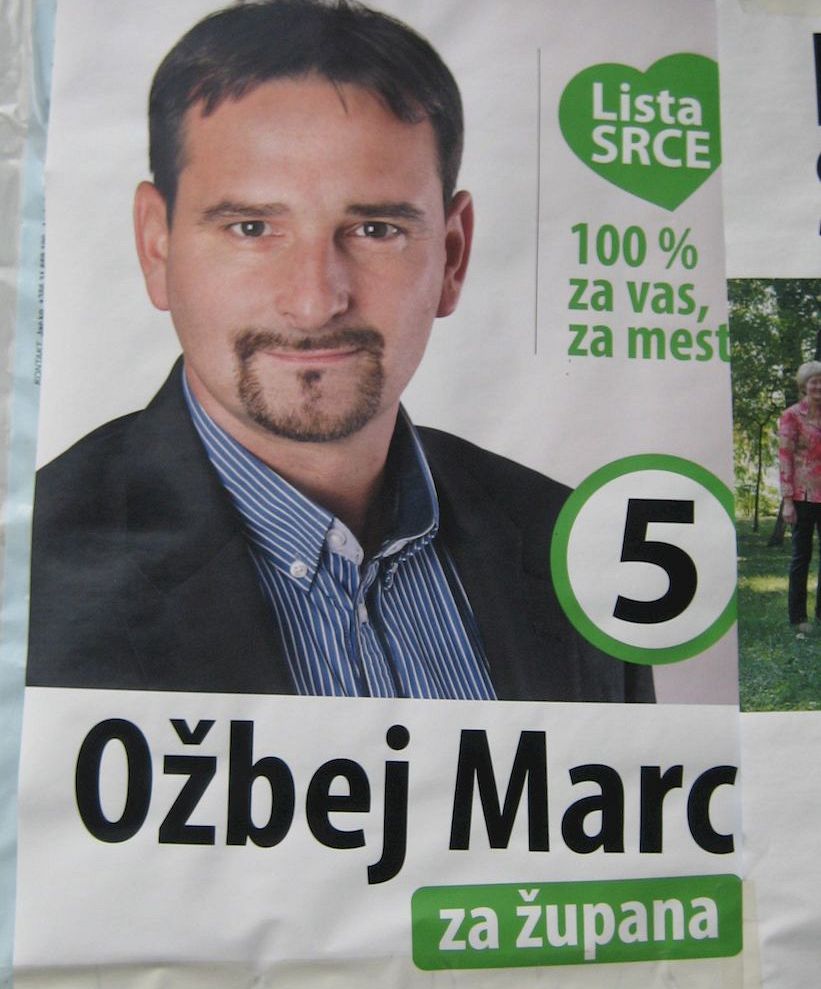Ožbej Marc, kandidat za župana Ajdovščine