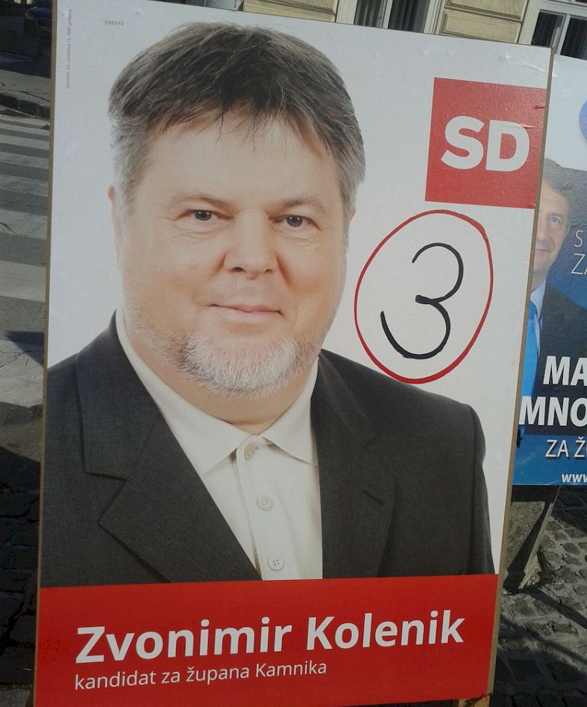 Zvonimir Kolenik, kandidat za župana Kamnika