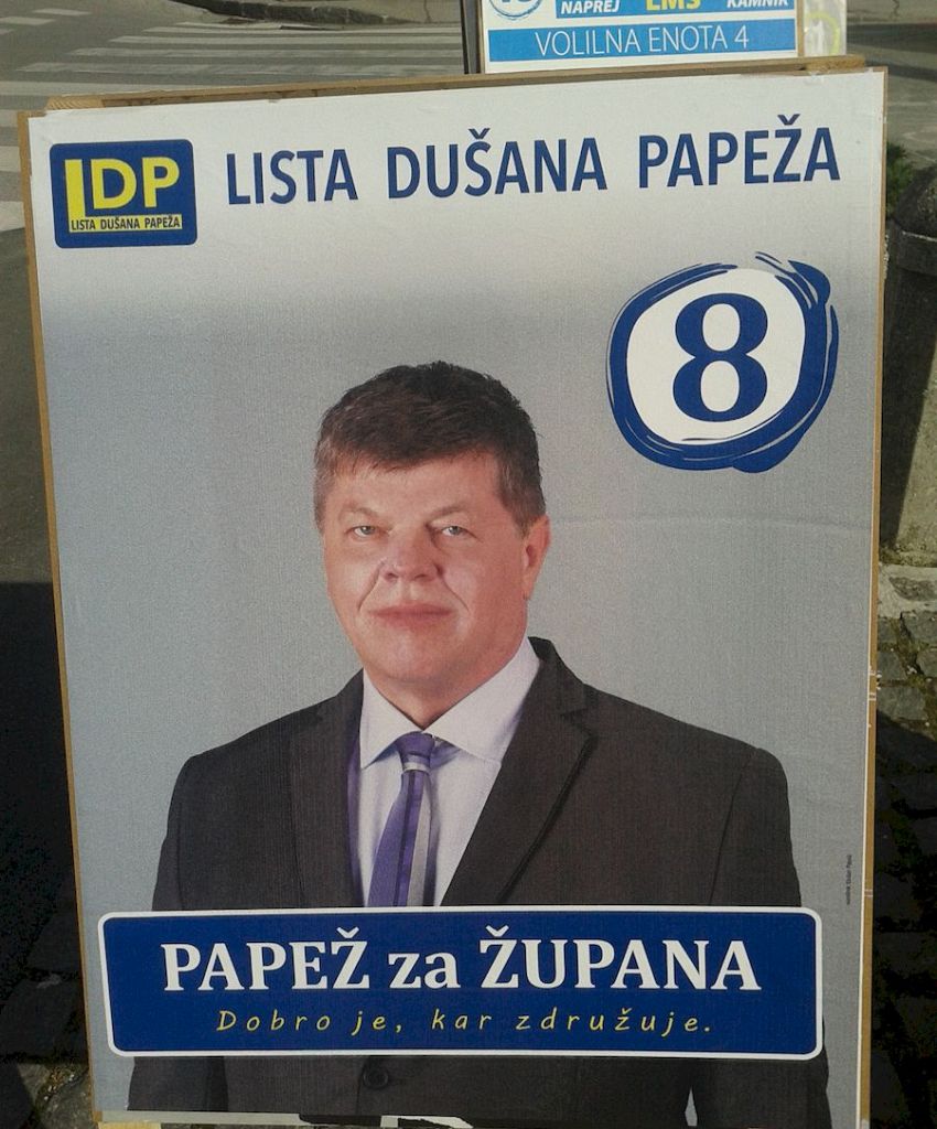 Duško Papež, kandidat za župana Kamnika