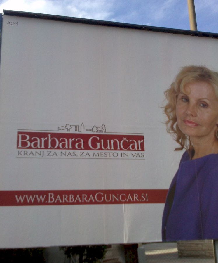 Barbara Gunčar, kandidatka za županjo Kranja