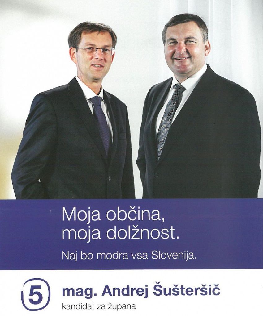 Andrej Šušterčič, kandidat za župana Kranja