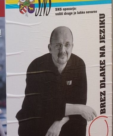 Zmago Jelinčič Plemeniti, kandidat za župana Ljubljane