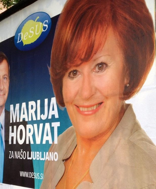 Marija Horvat, kandidatka za županjo Ljubljane