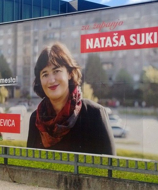 Nataša Sukič, kandidatka za županjo Ljubljane