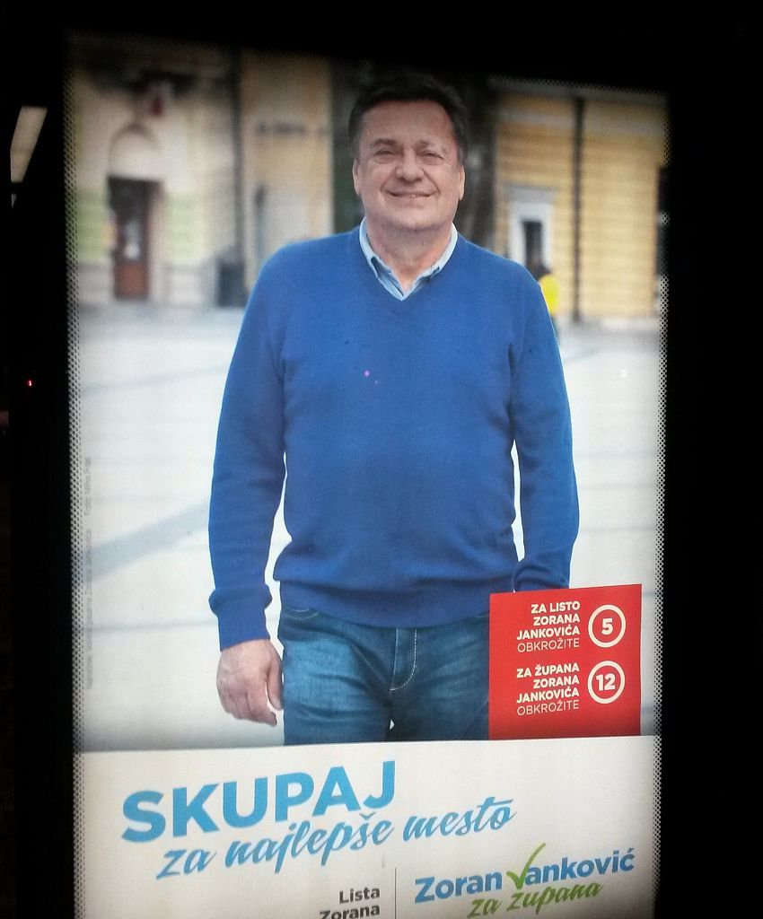 Zoran Janković, kandidat za župana Ljubljane, aktualni župan