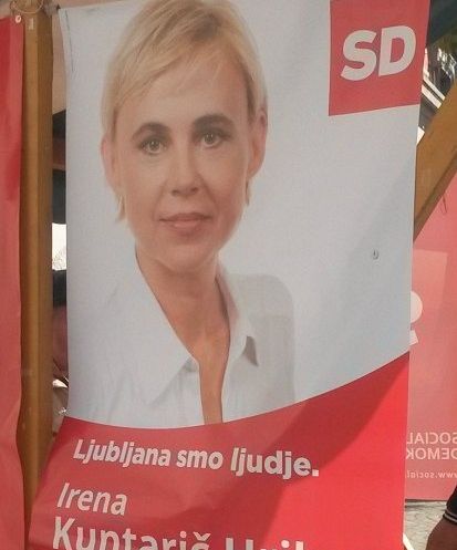 Irena Kuntarič Hribar, kandidatka za županjo Ljubljane