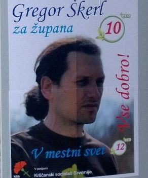 Gregor Škerl, kandidat za župana Ljubljane