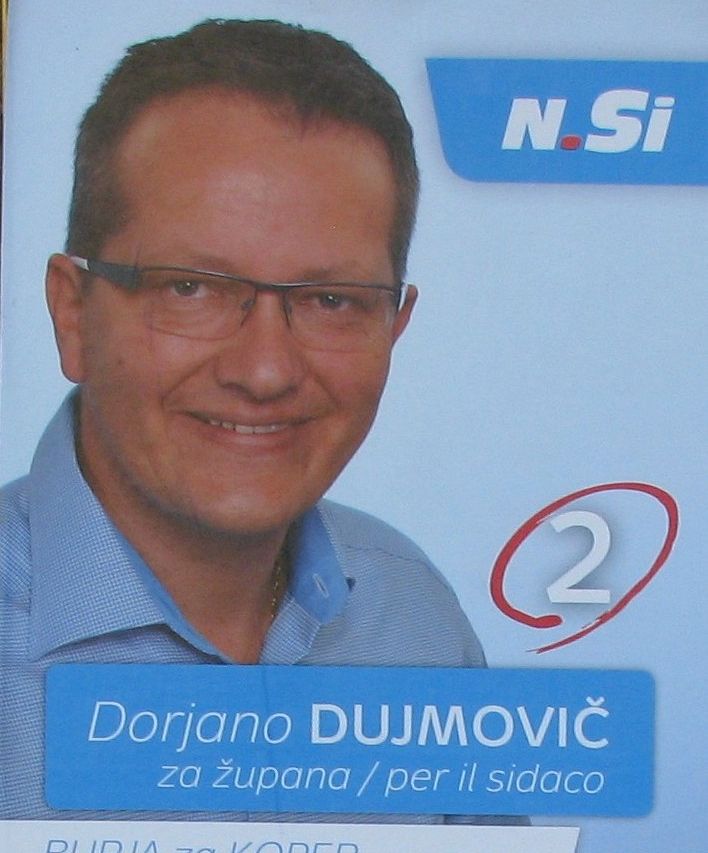 DORJANO DUJMOVIČ, kandidat za župana Kopra