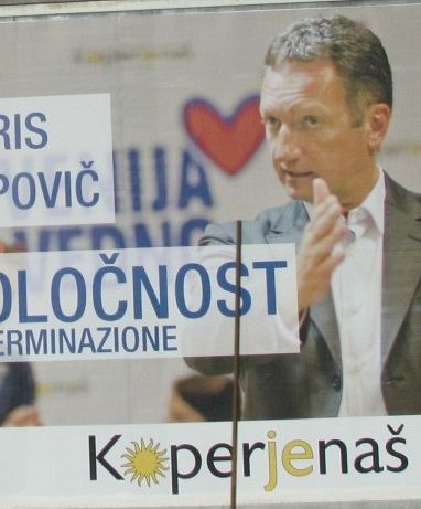 Boris Popovič, kandidat za župana Kopra, aktualni župan